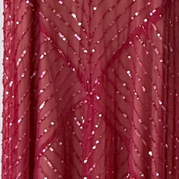 Sara Feinberg Silk Beaded Dress - Picture 2 of 5